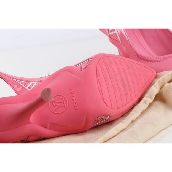Louis Vuitton Pumps Archlight Slingback Pink Pointed Toe Size 36 - Picture 16 of 16